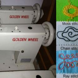 Golden wheel CS530 embroidery machines