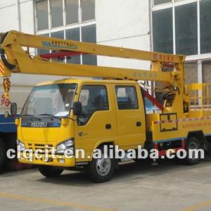 Good design Famous ISUZU 4*2 Chassis air platform truck