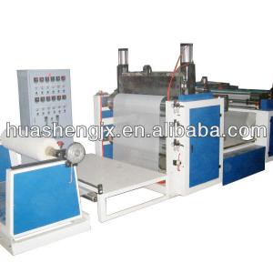 Good quality pe hotmelt coating machine for shoe leather