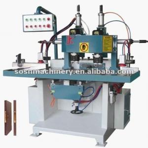 good wooden double-head door lock hole drilling machine