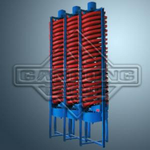 Gravity mining equipment spiral chute separator