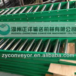 Gravity roller conveyor