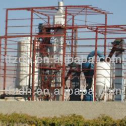 Gypsum powder production line of capacity 100ton/day