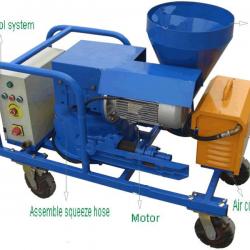 Gypsum spraying plaster machine