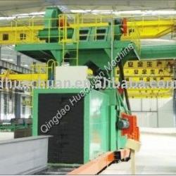 H section steel shot blasting machine