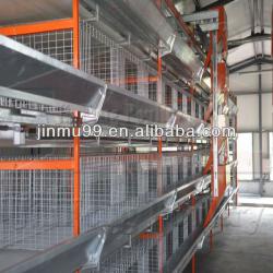 H Type 3 tier Belt Broiler Cage