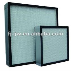 H13, H14 Mini Pleat HEPA Filter for cleanroom, laminar air flow hoods, laboratory