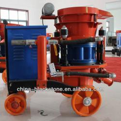 Half wet shotcreting machine for construction