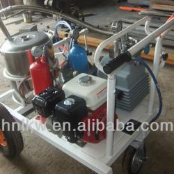 hand push type flow stable road marking machine