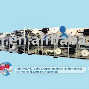 HD-NKD Baby Diaper Machine (Fully-Servo)