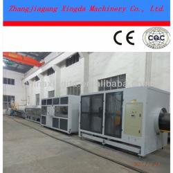 HDPE pipe extrusion line