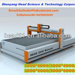 Head waterjet cutting machine for stone /granite/marble with CE certificate