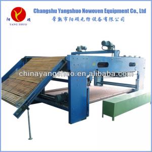 heat bonded nonwoven geotextile fabrics cross lapper machine