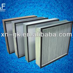 Heat-resistance Deep-pleated H14 Hepa Filter for clean room