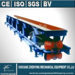 Heat resistant belt conveyor