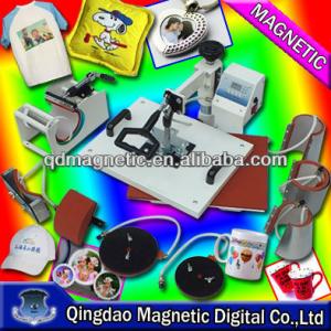 heat transfer best quality t-shirt 5 in 1 heat transfer machine