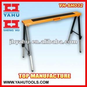 Heavy duty adjustable steel sawhorse 330lbs capacity new