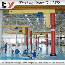 Heavy duty column jib crane