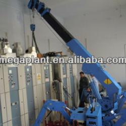 Heavy duty small 3 ton spider crane in interior decoration