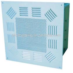 HEPA filter airflow outlet