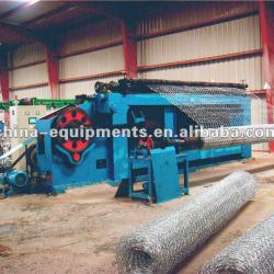 Hexagonal wire mesh machine