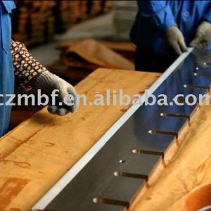 High alloy steel wood veneer knives