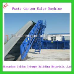 High capacity automatic scrap newspaper baler press machine