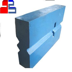 High chromium steel Hazemag blow bar with good toughness