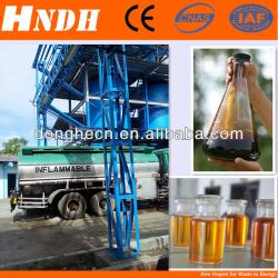 High efficiency 6 tons per day crude oil petroleum refinery plant