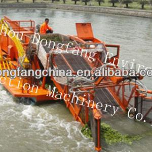 high efficiency aquatic mowing vessel