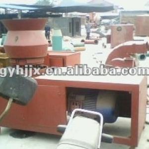 High efficiency charcoal/coal dust briquetting press