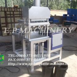 high efficiency hydraulic pressure charcoal briquette press