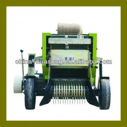 High efficiency silage round baler machie