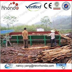 High Efficiency Tree Bark Peeling Machine With 3-15 t/h