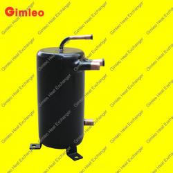 High efficiency tube in shell heat exchanger/heat pump heater/chiller /air conditioning accessories