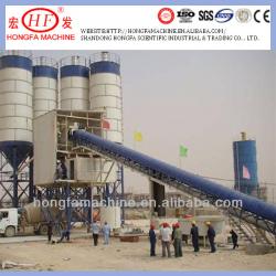 high-efficient latest technology HZS concrete batching mixing plant for construction