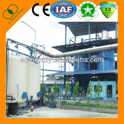 High efficient waste oil recycling and refining machine with best quality