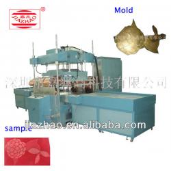 High frequency fabric automatic embossing machine