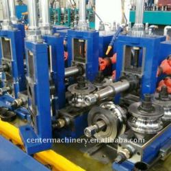 high frequency straight seam carbon steel pipe mill line