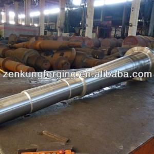 High grade forged steel rotor shaft