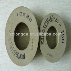 High grade glass 10s rubber polish wheel