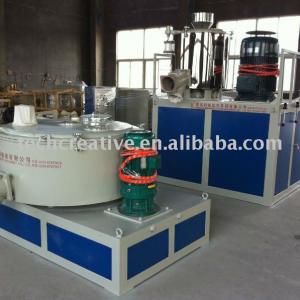 high heating/cooling plastic mixer unit