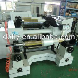 High precision cover tape jumbo roll slitting rewinding machine