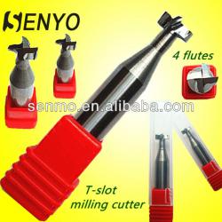 High Precosion CNC Tool solid carbide T-slot milling cutter