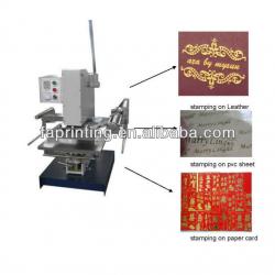 High Pressure Hot Foil Stamping Machine