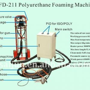 High pressure injecting insulation