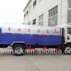 high pressure water cleaning washing truck