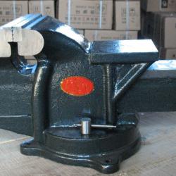 high quality best price anvil swivel base painted heavy duty bench vice