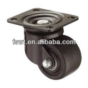 High Quality Black Frame Cowboy Polyurethane Activities Caster Wheel