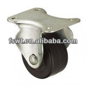 High Quality Cowboy Polyurethane Fixed Caster Wheel